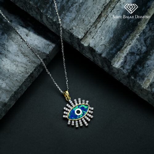 Evil Eye Pendant 02 Shree Balaji Diamond