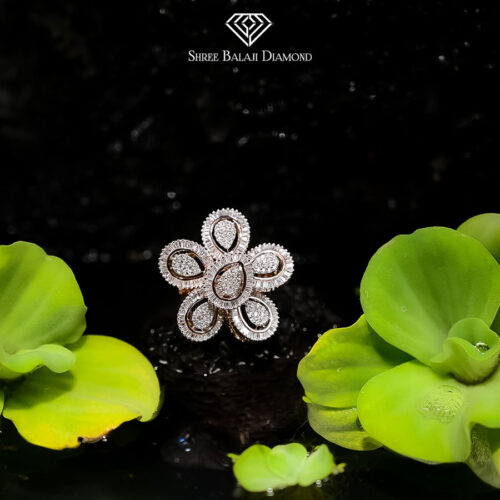 Diamond Petal Ring Shree Balaji Diamond