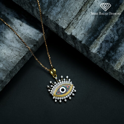 Evil Eye Pendant 03 Shree Balaji Diamond