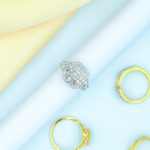 BRACKET DIAMOND RING Shree Balaji Diamond