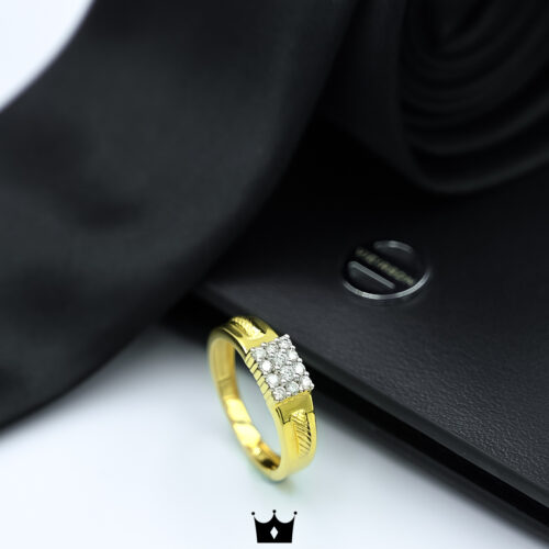 Diamond beads Ring for men Shree Balaji Diamond