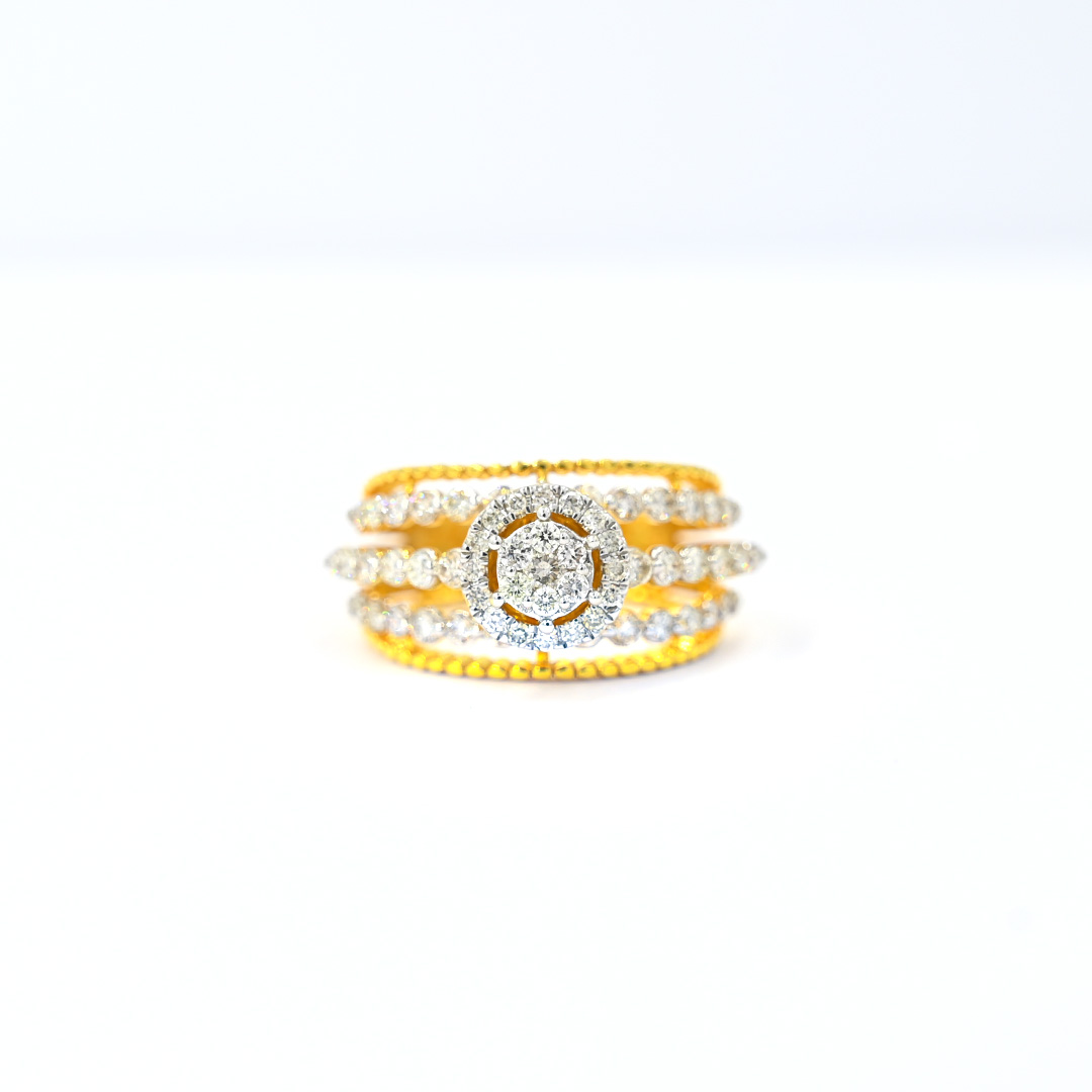 Oval single diamond Ring Shree Balaji Diamond Oval single diamond Ring Shree Balaji Diamond