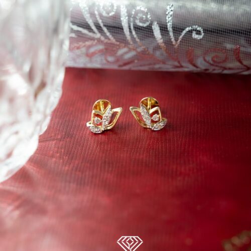 Crystalline Diamond Earring Shree Balaji Diamond